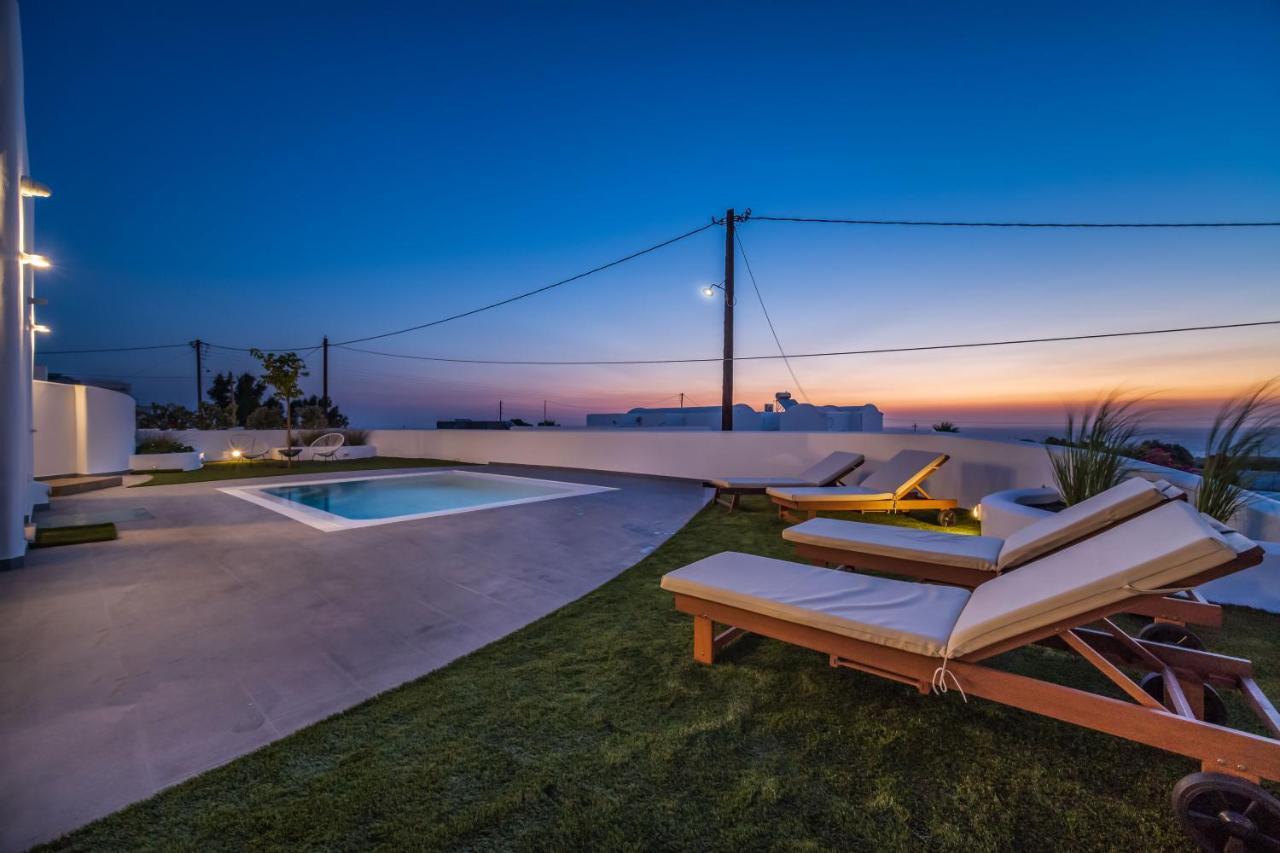 Kyklos Villas - Luxury Villas With Private Pool Karterados  Exterior foto