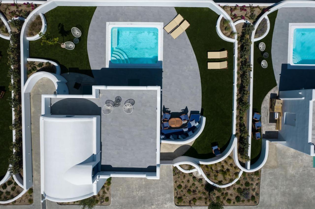 Kyklos Villas - Luxury Villas With Private Pool Karterados  Exterior foto