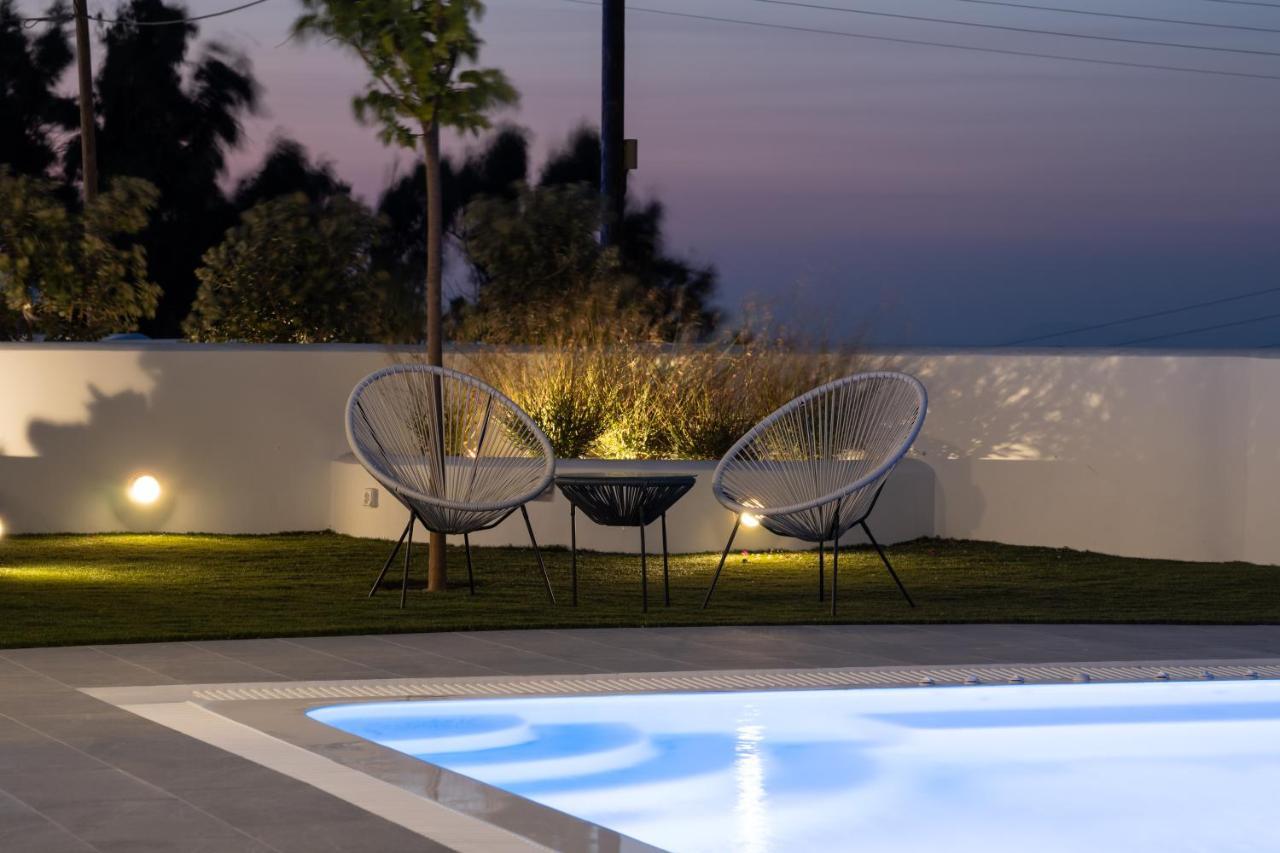 Kyklos Villas - Luxury Villas With Private Pool Karterados  Exterior foto